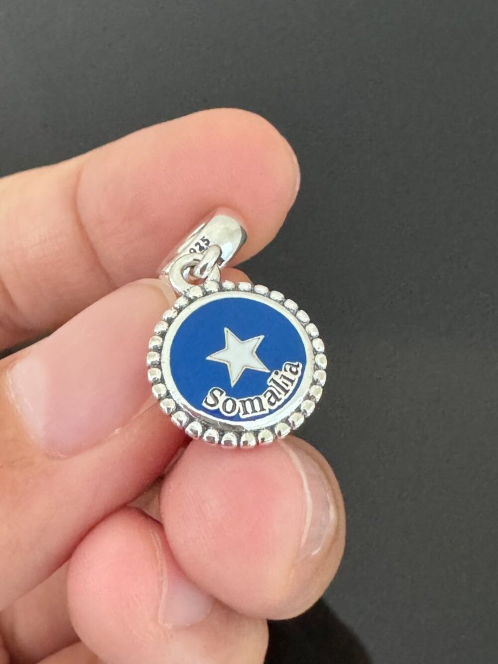 Pandora  Somalia Flag Exclusive Charm